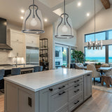 Caliper Pendant lifestyle view by Hubbardton Forge