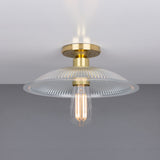 Calix Flush Ceiling Fitting - Polished Brass