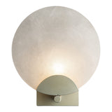 Callisto 1-Light Wall Sconce, shown in Modern Brass, by Hubbardton Forge