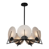 Callisto 7-Light Pendant, shown in Black, by Hubbardton Forge