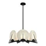 Callisto 7-Light Pendant in Black by Hubbardton Forge