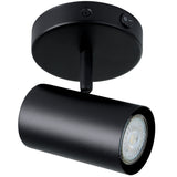 Calloway Wall/Ceiling Spot Light Black By Eglo