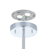 Calmeilles Chandelier Chrome by Eglo - detail view