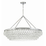 Calypso Crystal Basket Chandelier 40'' Polished Chrome Clear