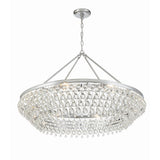 Calypso Crystal Basket Chandelier 40'' Polished Chrome Clear