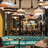 Calypso Martinique Pendant Light Black By Contardi - Lifestyle View6