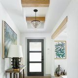 Calypso Pendant Matte Black By Crystorama - Lifestyle View1