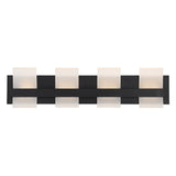 Cambridge Vanity Light 4-Light Black by Eurofase
