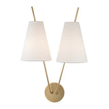 Campagna Wall Sconce - Aged Brass by Hudson Valley
