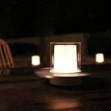 Candle Table Lamp GC Nickel By Tubicen Lifestyle View