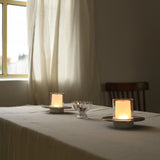 Candle Table Lamp GC Nickel By Tubicen Lifestyle View 1