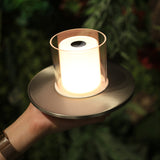 Candle Table Lamp GC Nickel By Tubicen