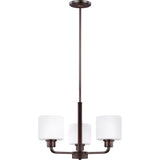 Canfield Chandelier — 19.63 Inch, Bronze
