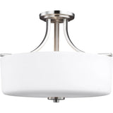 Canfield Flushmount — Brushed Nickel