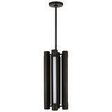 Capa Pendant Light Bronze By Visual Comfort Modern - Front View