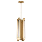 Capa Pendant Light Hand Rubbed Antique Brass By Visual Comfort Modern - Front View1