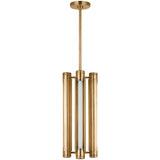 Capa Pendant Light Hand Rubbed Antique Brass By Visual Comfort Modern - Front View7