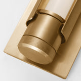 Capa Vanity Light Large Hand Rubbed Antique Brass By Visual Comfort Modern - Detailed View