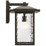 Capanna Outdoor Wall Light Large Olde Bronze By Kichler - Side View