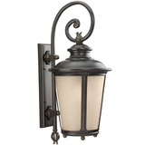 Cape May Outdoor Wall Lantern Extra Large Burled Iron By Generation Lighting
