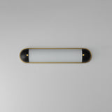 Capsule LED CCT Vanity Light Medium Black Natural Aged Brass By Maxim Lighting