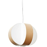 Carambola Medium Suspension by LZF – Beech, LED DIM, install this light in the living room, dining room, bedroom and hallways