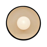 Flush Coupe Ceramic Wall Sconce
