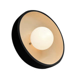 Flush Coupe Ceramic Wall Sconce