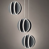 Carillion Multi-Light Pendant Black By Modern Forms