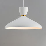 Carillon Pendant White/Satin Brass by Maxim Lighting