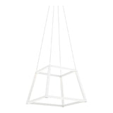 Carlington Chandelier 16 Inch Matte White