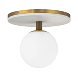 Carnagie Flush Mount 15 Inch Antique Brass by Eurofase