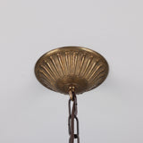 Carnew 6 Arm Chandelier - Antique Brass