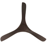 Carve Fan 60 Inch Bronze Dark Walnut By Modern Forms - Down View