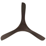 Carve Fan 60 Inch Matte White Dark Walnut By Modern Forms - Down View