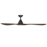 Carve Fan 72 Inch Bronze Dark Walnut By Modern Forms - Side View