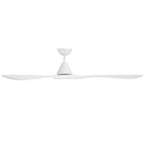 Carve Fan 72 Inch Matte White By Modern Forms - Side View