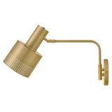 Casey Swing Arm Single Light Sconce - Lacquered Brass