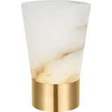 Caspe Alabaster Rechargeable Table Lamp