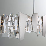 Castellana Linear Suspension 1 Tier Chrome By Lib And Co - Detailed View2