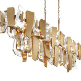 Castellana Linear Suspension 2 Tiers Brass By Lib And Co - Side View2