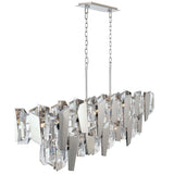 Castellana Linear Suspension 2 Tiers Chrome By Lib And Co - Side View2