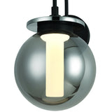 Caswell LED Outdoor Wall Light Large By Eurofase Detailed View