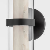 Caterina Vanity Light Medium Black Brass By Corbett Detaield View