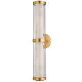 Caterina Vanity Light Medium Vintage Brass By Corbett
