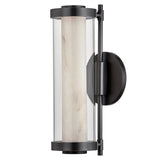 Caterina Vanity Light Small Black Brass By Corbett
