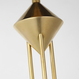 Cathedral Pendant Light Natural Brass Small By Visual Comfort Modern Detailed View