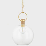 Catrine Pendant Light Small By Mitzi - Front View