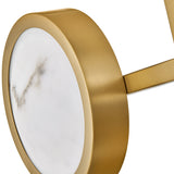 Cava Large Flush Mount Lacquered Brass By Frederic Ramond - Detailed View2