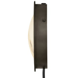 Cava Small Sconce Black Oxide By Frederic Ramond - Side View2